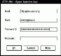 ���������� FTP -PM ��� IBM OS/2 Warp Connect