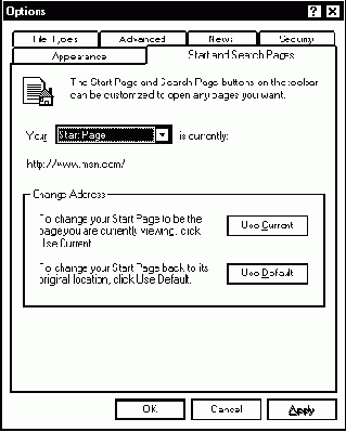��������� ���������� ���������� Microsoft Internet Explorer