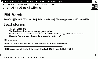 ��������� IBM WebExplorer