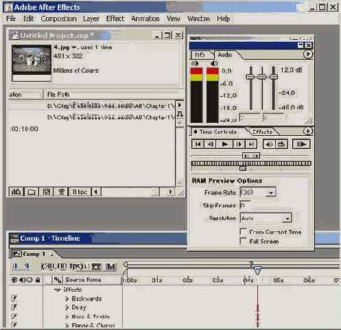 Добавление звука