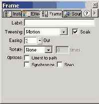 Создание анимации движения