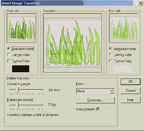 Создание анимации