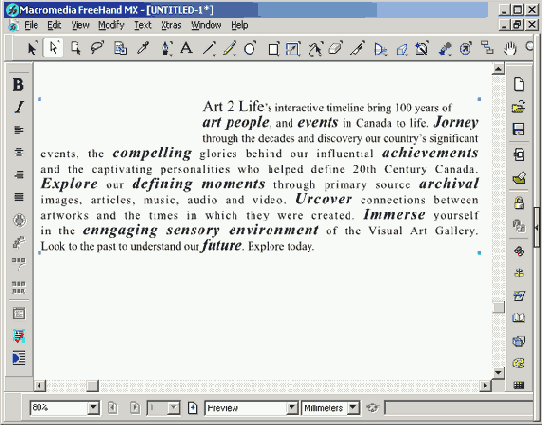 ����� ��������� � ������ ��� ����������� �������� � Fireworks