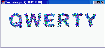 «Ледяной текст»