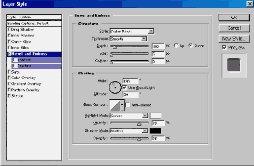Пулевое отверстие