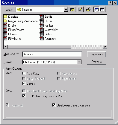 Форматы файлов
