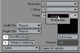 �������� �������� � ���� UVMap