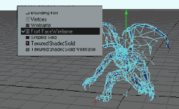 ����� Front Face Wireframe �����