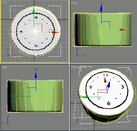 Корпус будильника