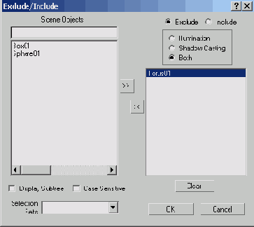 Правила расстановки источников света в сцене