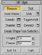Создание коробки с кнопками управления