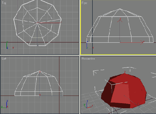 Создание лопастей вентилятора