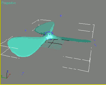 Создание лопастей вентилятора