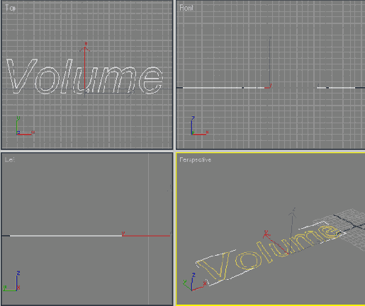 Создание эффекта объемного света