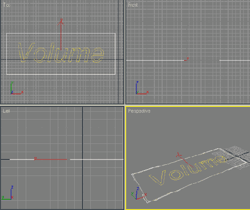 Создание эффекта объемного света