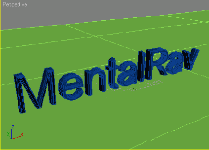 Создание эффекта глубины резкости средствами визуализатора mental ray