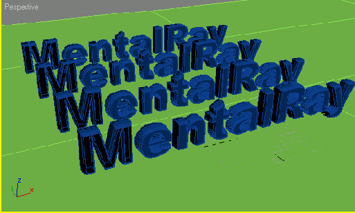 Создание эффекта глубины резкости средствами визуализатора mental ray