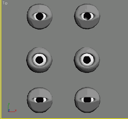 Моделирование глаз персонажа