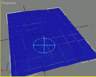 Использование свитка Paint Deformation (Деформация кистью) настроек объекта