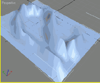 Использование свитка Paint Deformation (Деформация кистью) настроек объекта