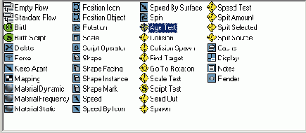 Работа с модулем Particle Flow