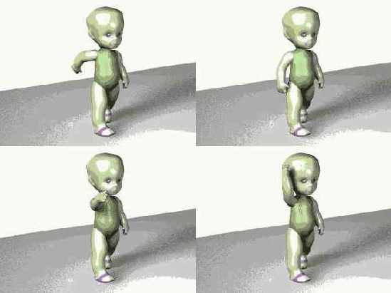 Как происходит «оживление» сцены