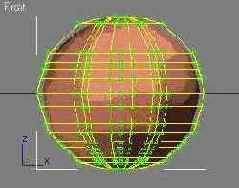 Создаем голову персонажа из стандартной сферы