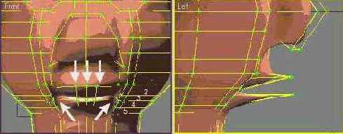 Создаем голову персонажа из стандартной сферы