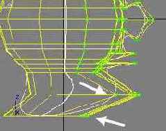 Создаем голову персонажа из стандартной сферы