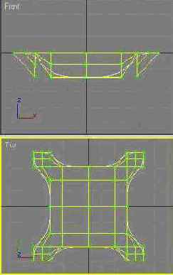 Превращаем NURBS-поверхность в скатерть