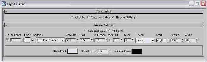 Пульт управления всеми осветителями сцены
