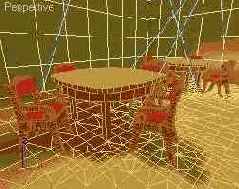 Применение алгоритма Radiosity к свету прожекторов