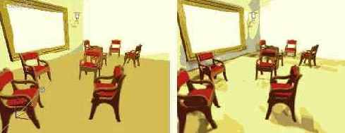 Регулируем глубину резкости снимка интерьера «МАХ-кафе»