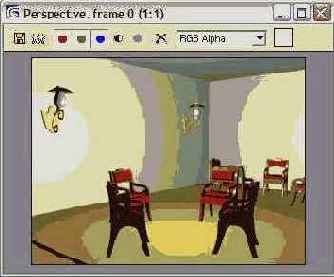 Создаем Всенаправленный осветитель и выполняем простейшую визуализацию сцены
