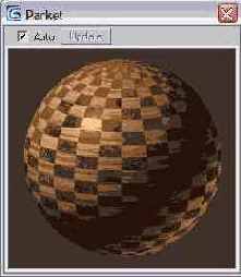 Имитируем паркет «МАХ-кафе» с помощью шахматной карты и растровых текстур