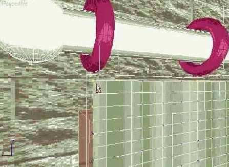 Вешаем занавеску на окно кафе «МАХ»