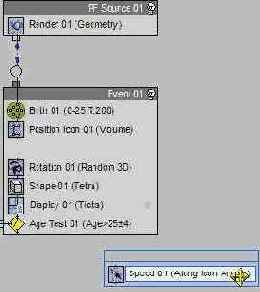 Знакомимся с модулем Particle Flow