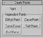 Возможности редактирования NURBS-кривых и поверхностей на уровнях подобъектов