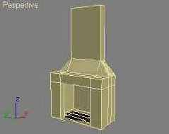 Превращаем параллелепипед в камин