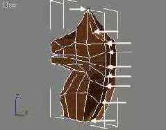 Создаем из параллелепипеда фигуру шахматного коня