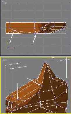 Создаем из параллелепипеда фигуру шахматного коня