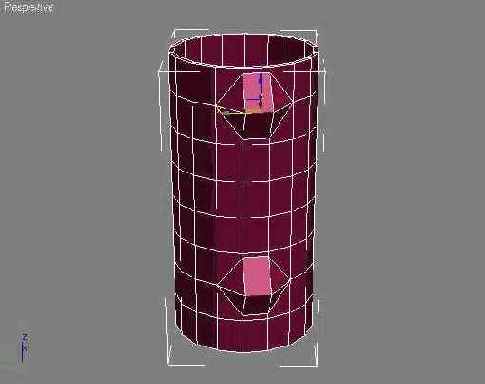 Создаем вазу из цилиндра