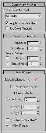 Преобразуем параллелепипед в «Золотую рыбку» типа NURMS