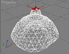 Формируем елочное украшение «Грибок»