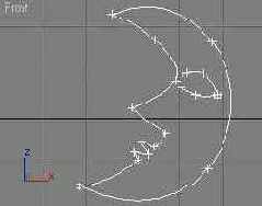 Елочное украшение «Спящий месяц»
