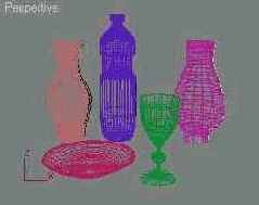 Кривые-формы и тела вращения, экструзии и лофтинга