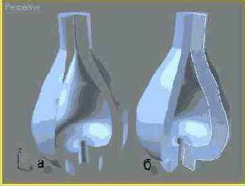 Создание тел вращения с помощью модификатора Lathe