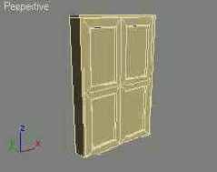 Создаем окно и дверь для кафе «МАХ» в виде полисеток