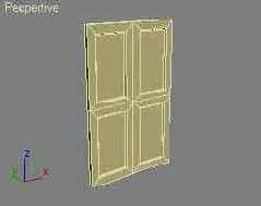 Создаем окно и дверь для кафе «МАХ» в виде полисеток