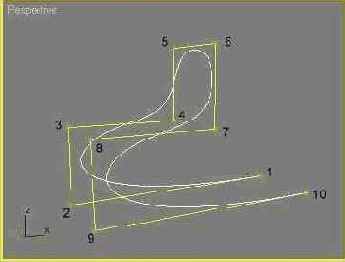 Рисуем NURBS-кривую в форме финских саней